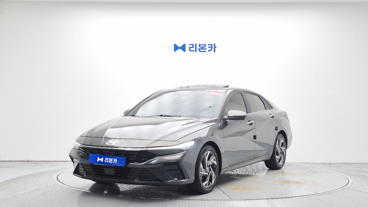 현대 더 뉴아반떼(CN7) 가솔린 1.6 인스퍼레이션 가솔린 리본카 광주지점