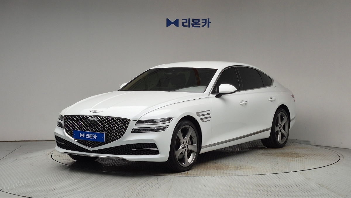 제네시스 더 올뉴G80 가솔린 3.5 AWD 기본형 가솔린 리본카 동대구지점