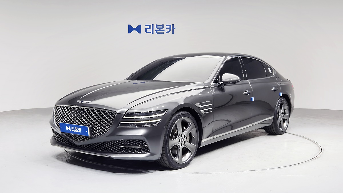제네시스 더 올뉴G80 가솔린 2.5 2WD 기본형 가솔린 리본카 청라지점