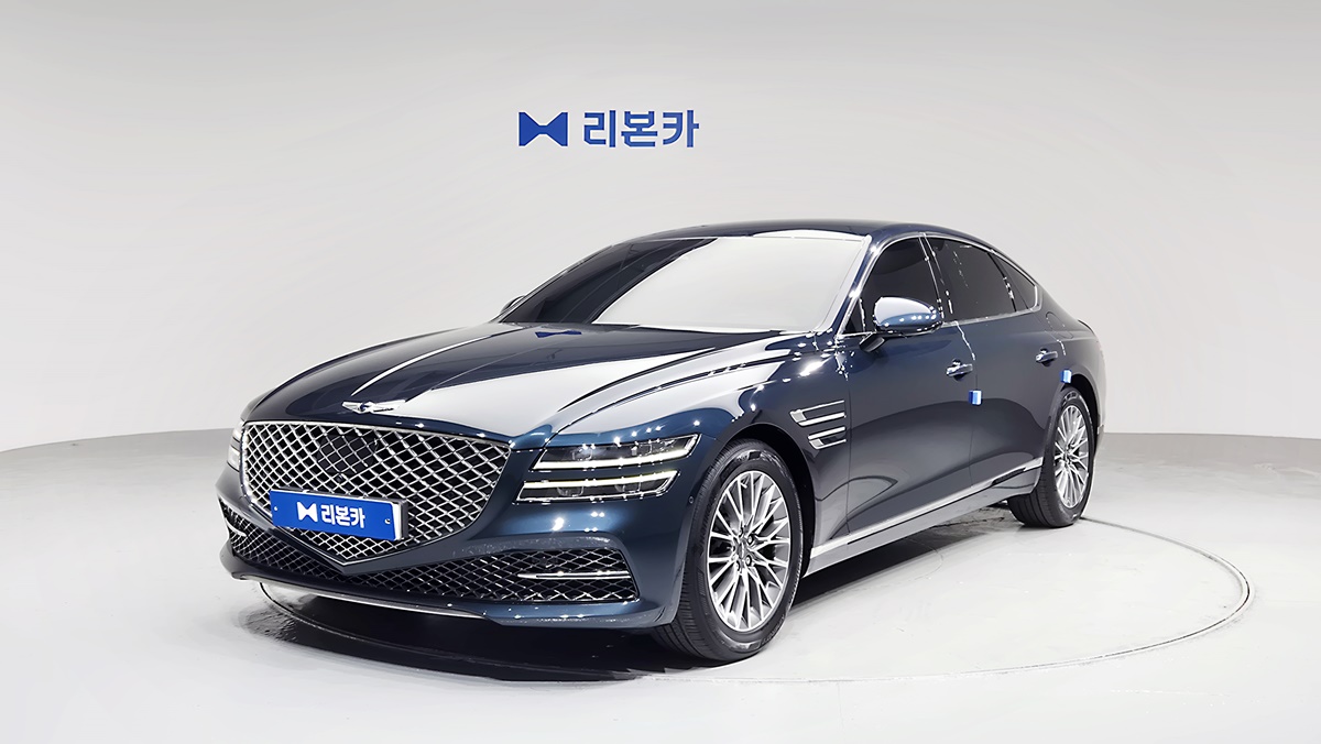 제네시스 더 올뉴G80 가솔린 2.5 AWD 기본형 가솔린 리본카 청라지점
