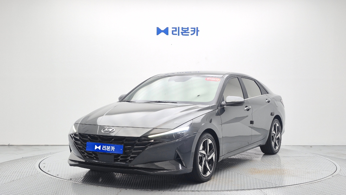 현대 아반떼 하이브리드(CN7) HEV 인스퍼레이션 가솔린+전기 리본카 광주지점