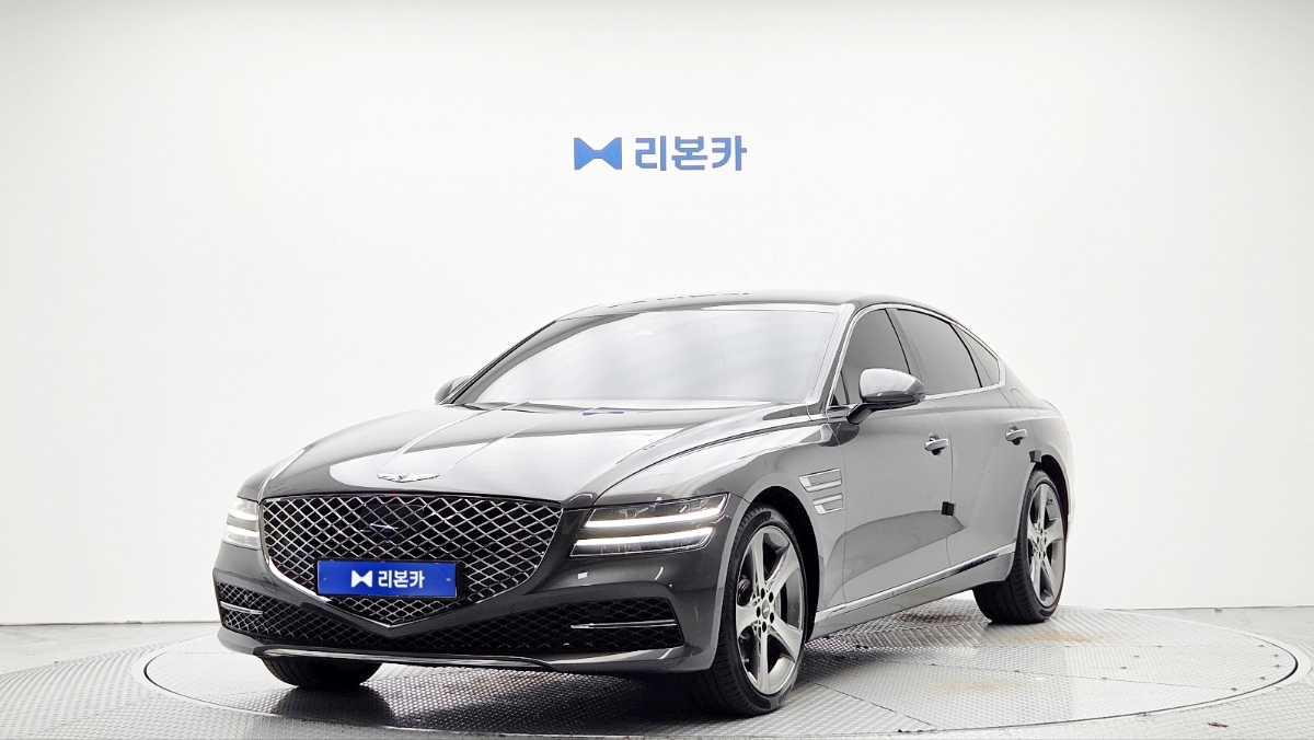 제네시스 더 올뉴G80 가솔린 2.5 AWD 기본형 가솔린 리본카 광주지점