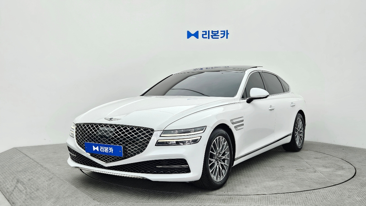 제네시스 더 올뉴G80 가솔린 2.5 AWD 기본형 가솔린 리본카 김포지점