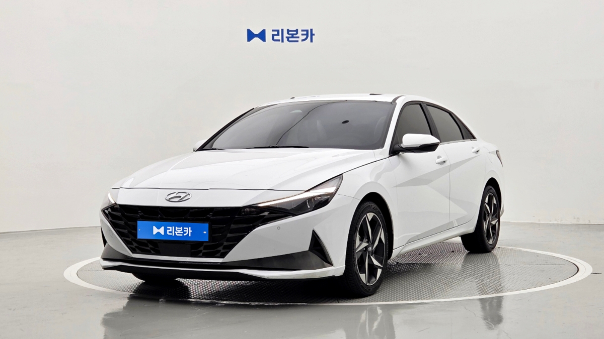 현대 아반떼(CN7) 1.6 가솔린 인스퍼레이션 가솔린 리본카 부산지점