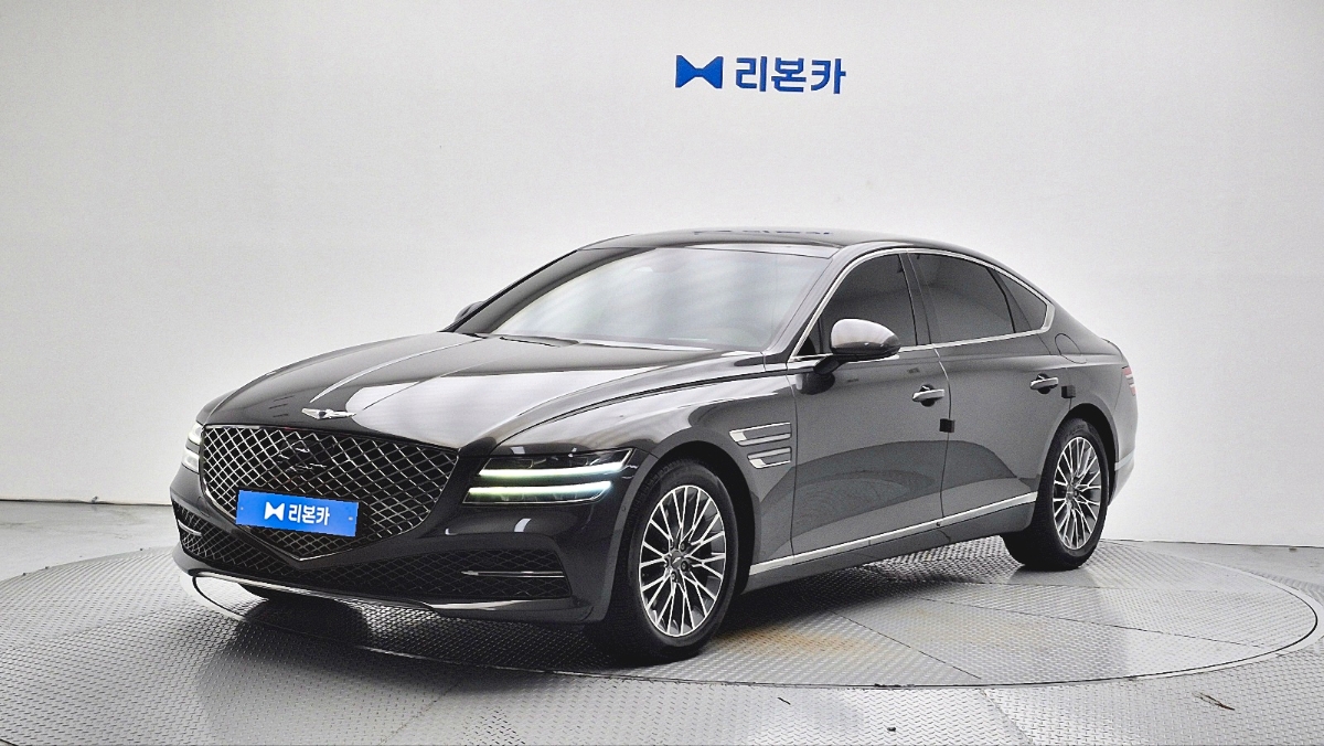 제네시스 더 올뉴G80 가솔린 2.5 2WD 기본형 가솔린 리본카 광주지점