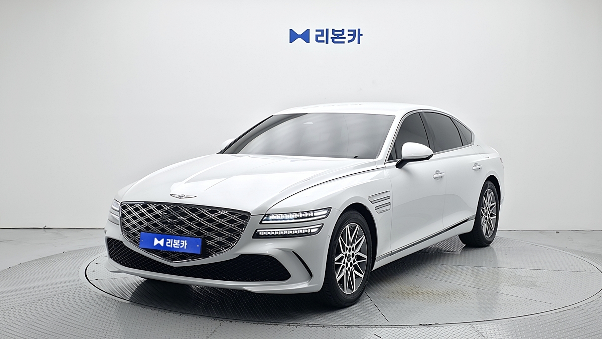 제네시스 뉴 G80 가솔린 2.5 AWD 기본형 가솔린 리본카 광주지점