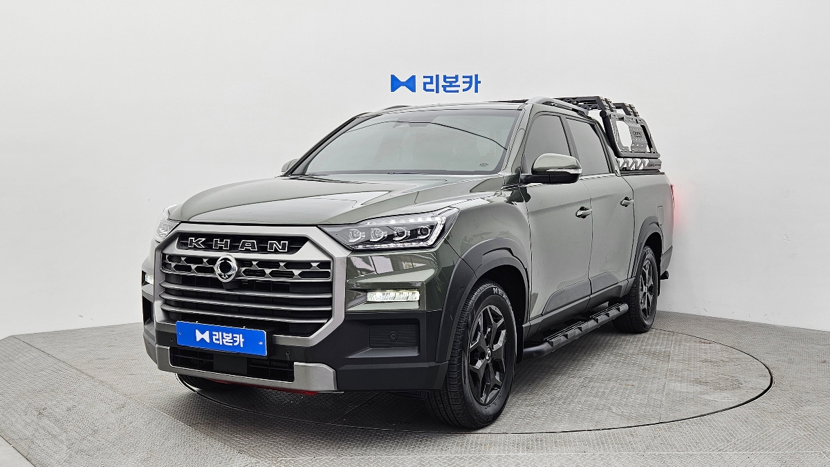 KG모빌리티(쌍용) 더 뉴렉스턴 스포츠 칸 쿨멘 2.2 4WD 프레스티지 디젤 리본카 김포지점