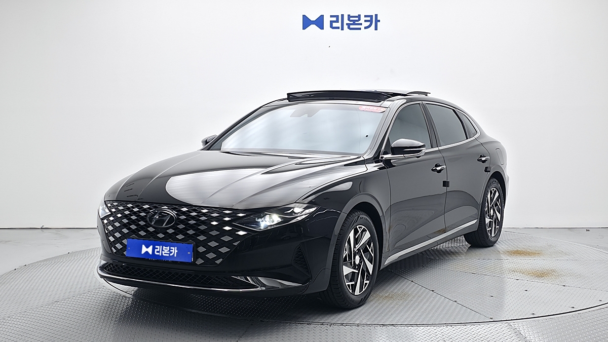 현대 더 뉴그랜저IG 하이브리드 2.4 HEV 르블랑 가솔린+전기 리본카 광주지점
