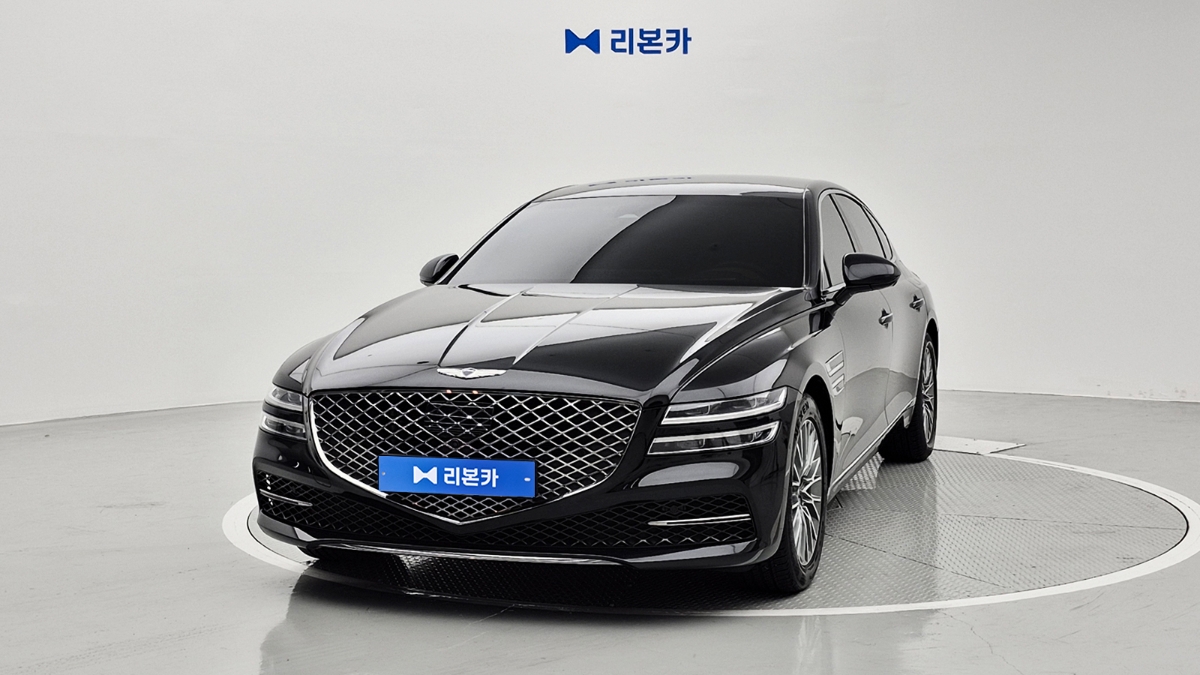제네시스 더 올뉴G80 가솔린 2.5 AWD 기본형 가솔린 리본카 부산지점