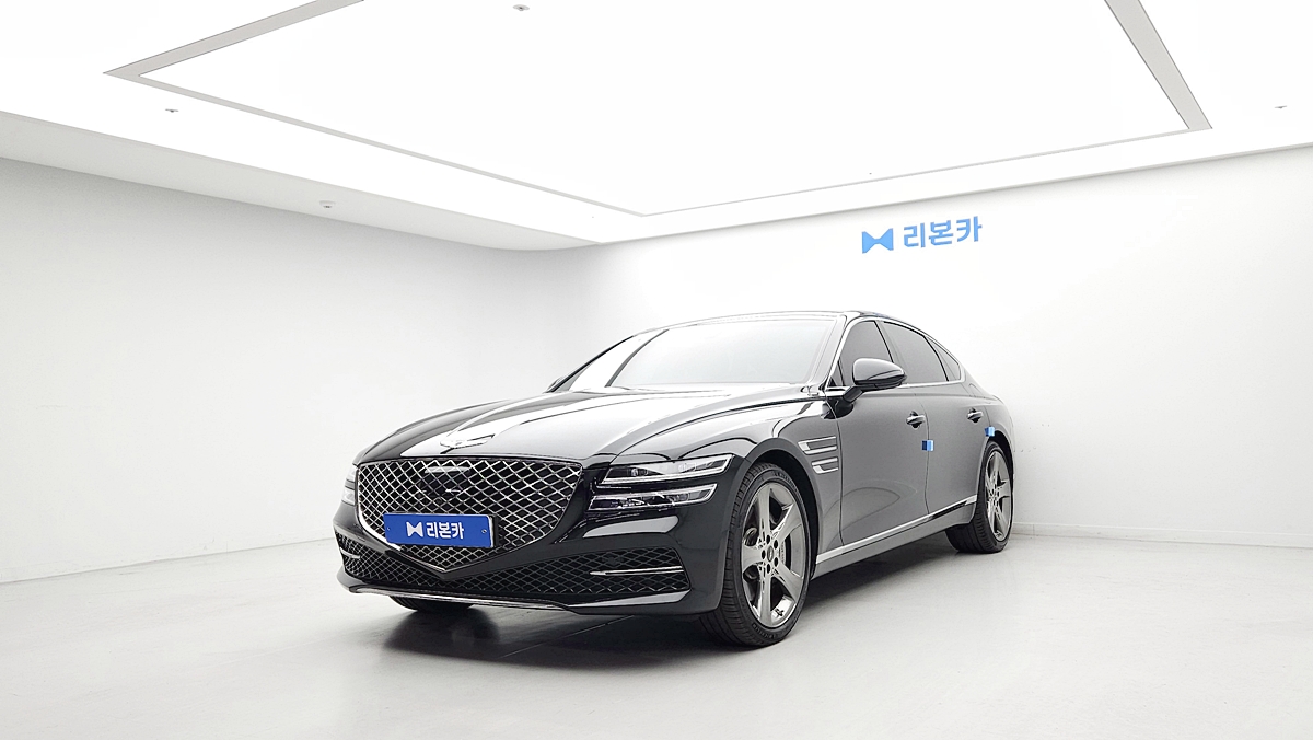 제네시스 더 올뉴G80 가솔린 3.5 AWD 기본형 가솔린 리본카 일산지점