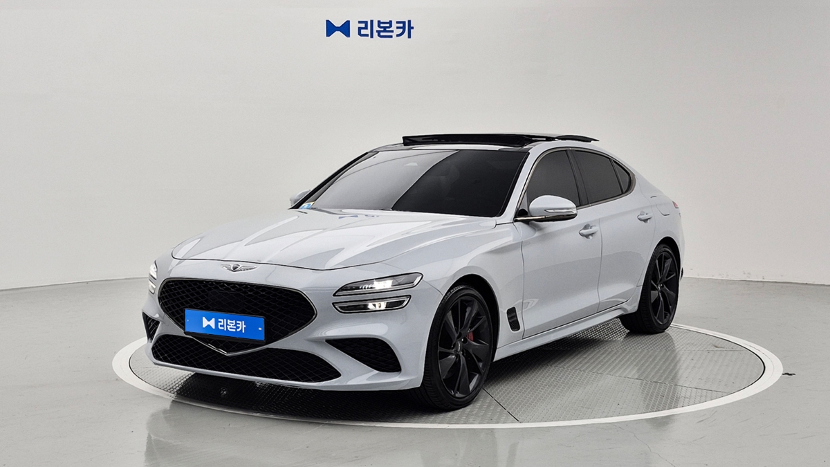 제네시스 더 뉴G70 가솔린 2.0T 2WD 스포츠 패키지 가솔린 리본카 부산지점