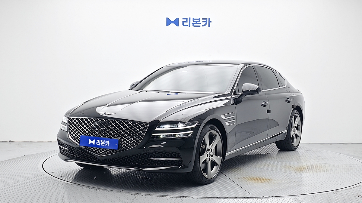 제네시스 더 올뉴G80 가솔린 3.5 AWD 기본형 가솔린 리본카 광주지점