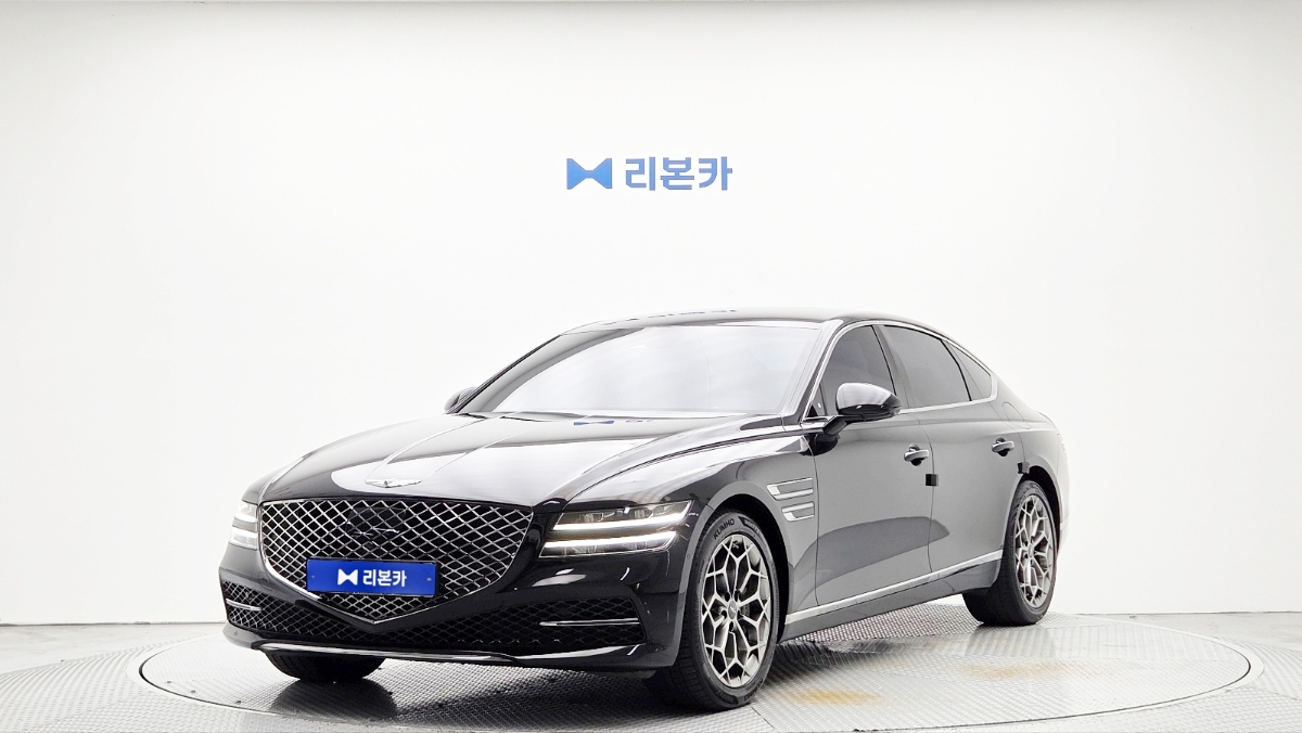 제네시스 더 올뉴G80 가솔린 2.5 AWD 기본형 가솔린 리본카 광주지점