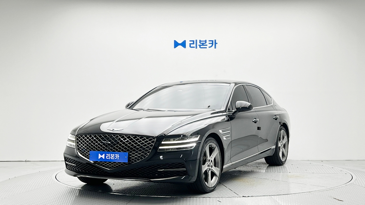 제네시스 더 올뉴G80 가솔린 2.5 AWD 기본형 가솔린 리본카 광주지점