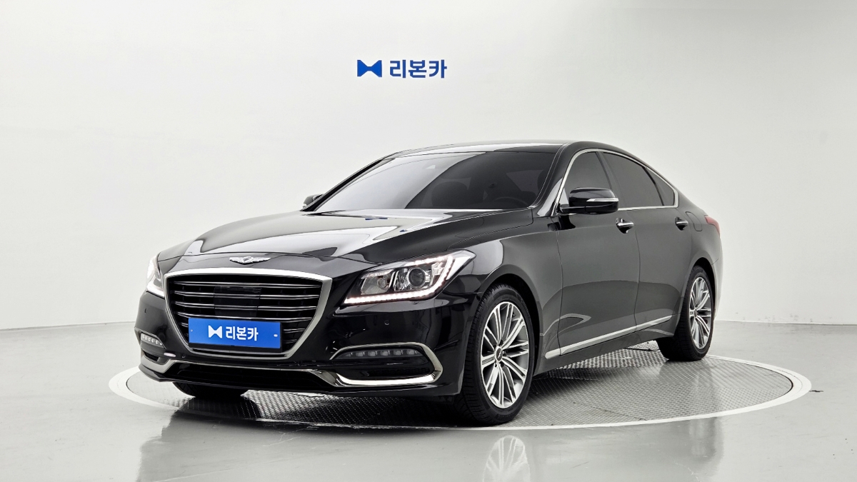 제네시스 G80 3.3 GDi 럭셔리 가솔린 리본카 부산지점