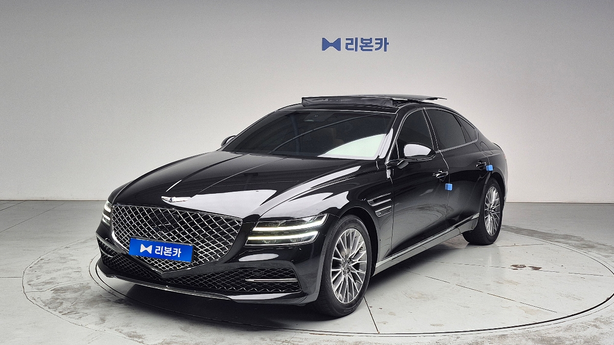 제네시스 더 올뉴G80 가솔린 2.5 AWD 기본형 가솔린 리본카 천안지점