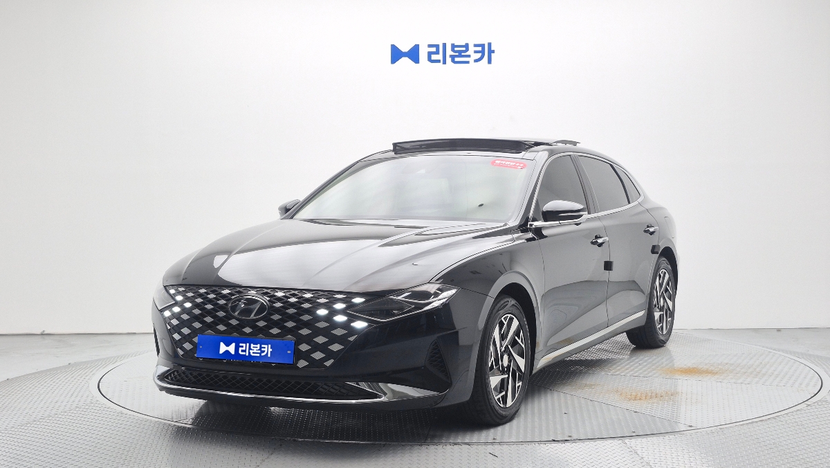 현대 더 뉴그랜저IG 하이브리드 2.4 HEV 르블랑 가솔린+전기 리본카 광주지점