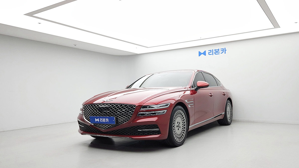제네시스 더 올뉴G80 가솔린 2.5 AWD 기본형 가솔린 리본카 일산지점