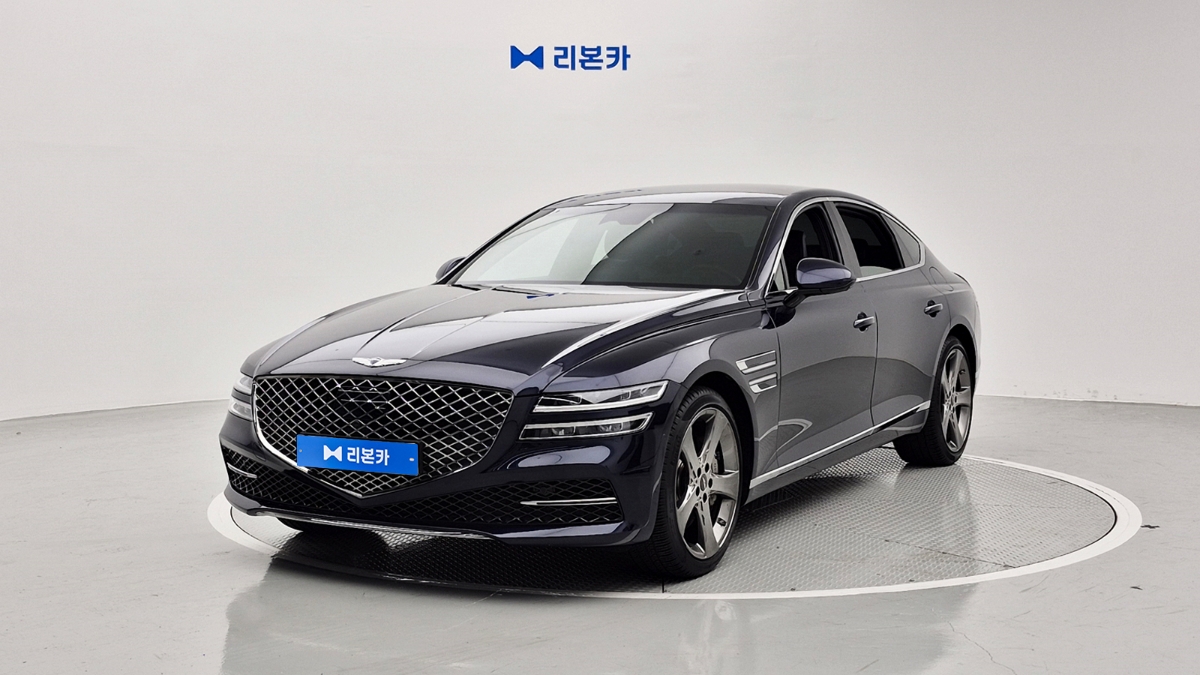 제네시스 더 올뉴G80 가솔린 2.5 AWD 기본형 가솔린 리본카 부산지점
