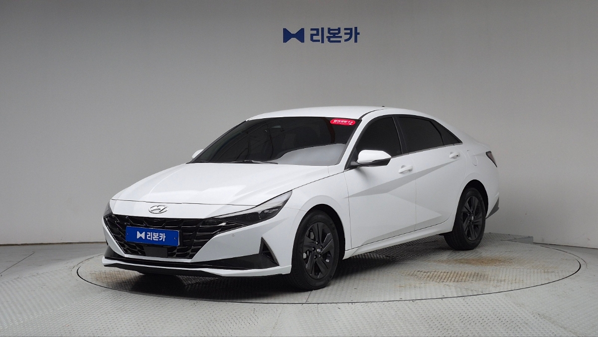현대 아반떼(CN7) 1.6 가솔린 인스퍼레이션 가솔린 리본카 동대구지점