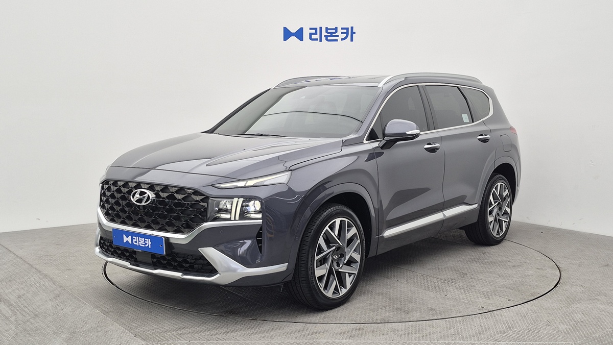 현대 더 뉴싼타페 가솔린 2.5 AWD 캘리그래피 가솔린 리본카 김포지점