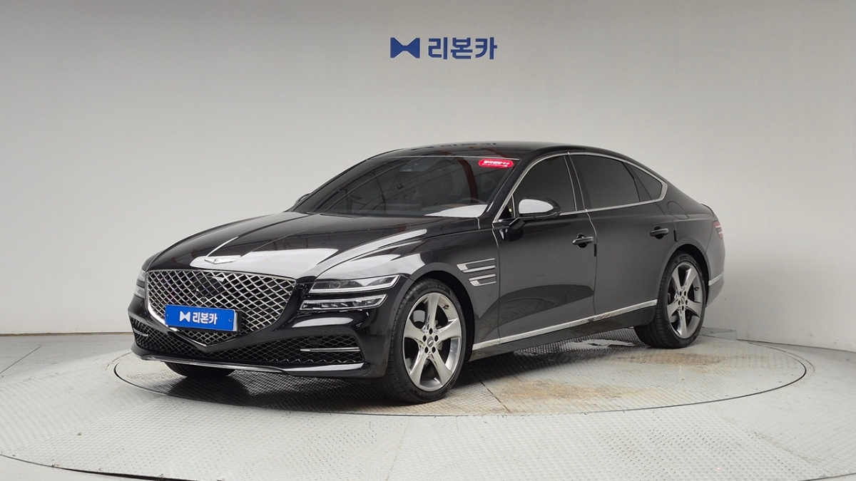 제네시스 더 올뉴G80 가솔린 2.5 AWD 기본형 가솔린 리본카 동대구지점