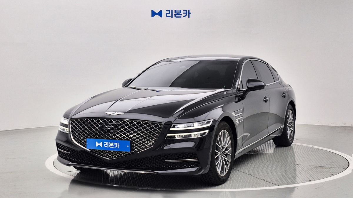 제네시스 더 올뉴G80 가솔린 2.5 2WD 기본형 가솔린 리본카 부산지점