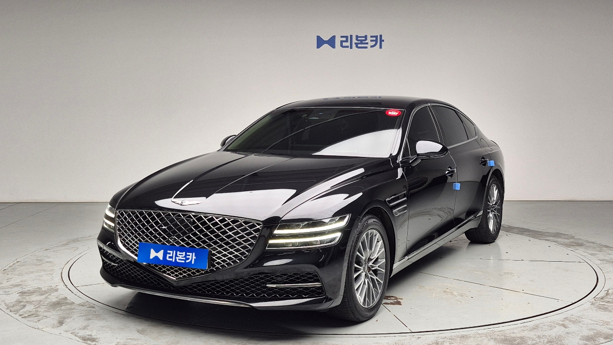 제네시스 더 올뉴G80 가솔린 2.5 AWD 기본형 가솔린 리본카 천안지점