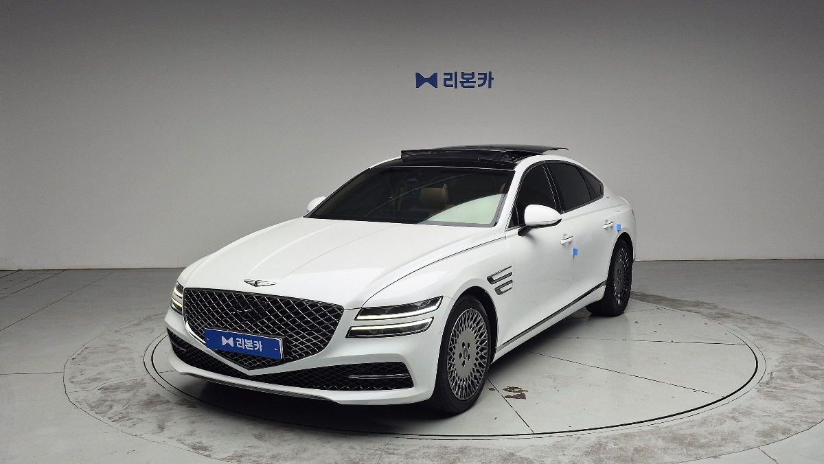 제네시스 더 올뉴G80 가솔린 2.5 AWD 기본형 가솔린 리본카 천안지점