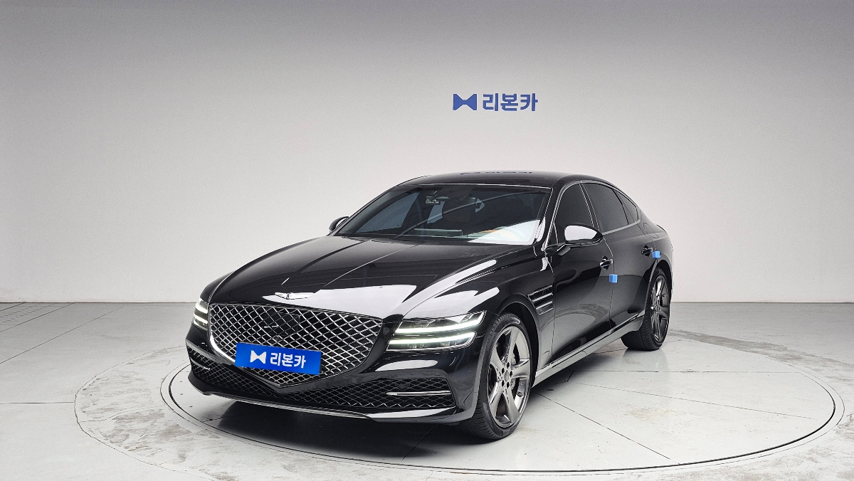 제네시스 더 올뉴G80 가솔린 2.5 AWD 기본형 가솔린 리본카 천안지점