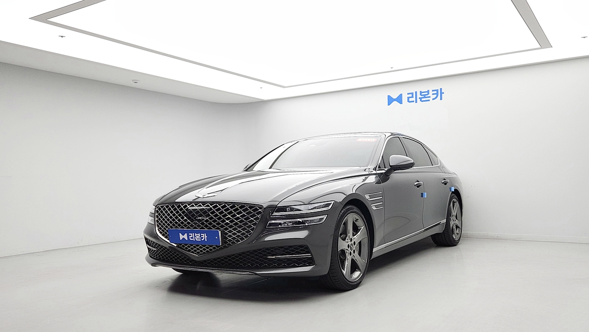 제네시스 더 올뉴G80 가솔린 2.5 AWD 기본형 가솔린 리본카 일산지점