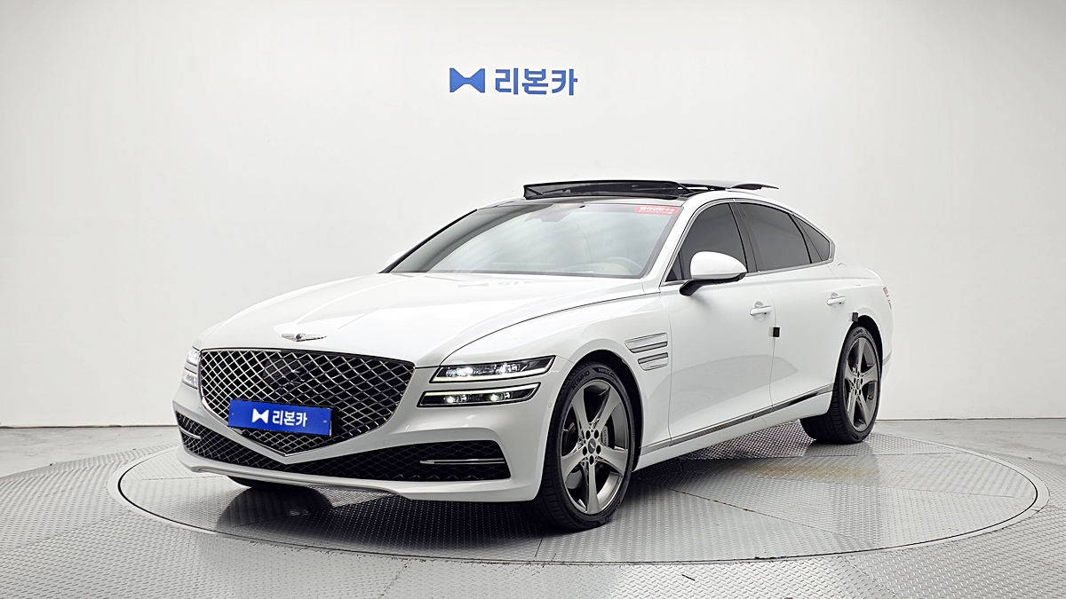 제네시스 더 올뉴G80 가솔린 2.5 AWD 기본형 가솔린 리본카 광주지점