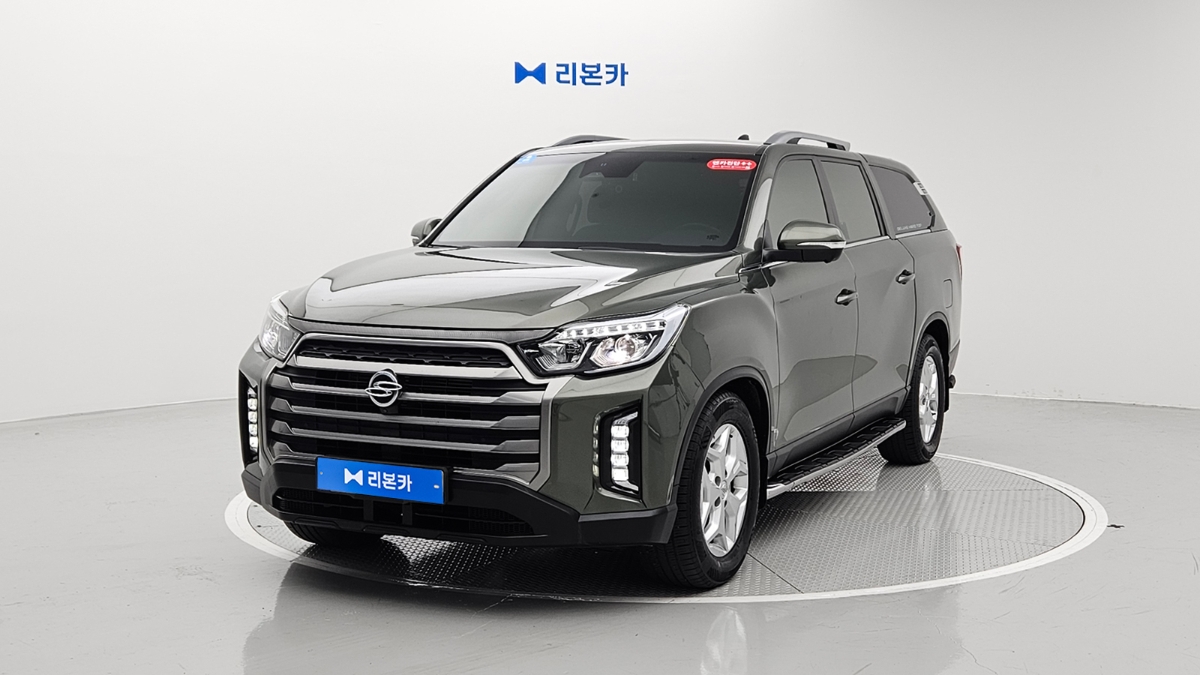 KG모빌리티(쌍용) 더 뉴렉스턴 스포츠 2.2 4WD 프레스티지 디젤 리본카 부산지점