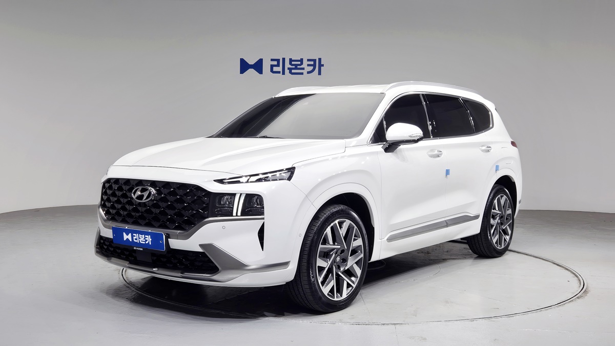 현대 더 뉴싼타페 디젤 2.2 2WD 캘리그래피 디젤 리본카 청라지점