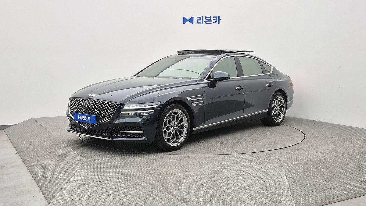 제네시스 더 올뉴G80 가솔린 2.5 AWD 기본형 가솔린 리본카 김포지점
