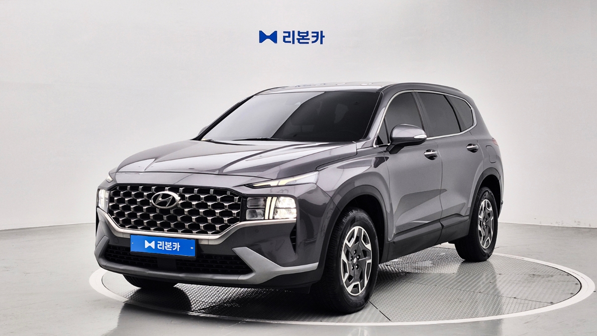 현대 더 뉴싼타페 하이브리드 1.6 HEV 2WD 익스클루시브 가솔린+전기 리본카 부산지점