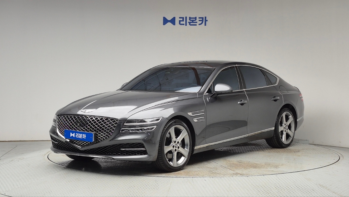 제네시스 더 올뉴G80 가솔린 2.5 AWD 기본형 가솔린 리본카 동대구지점