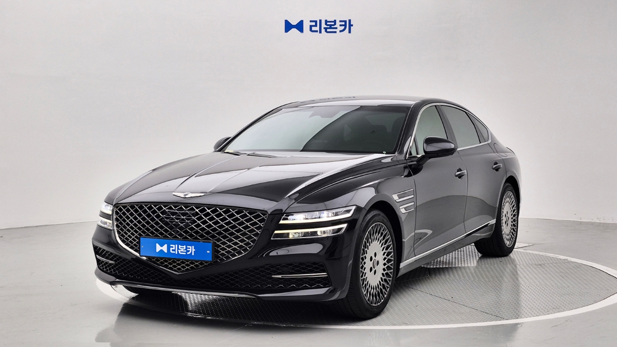 제네시스 더 올뉴G80 가솔린 2.5 2WD 기본형 가솔린 리본카 부산지점