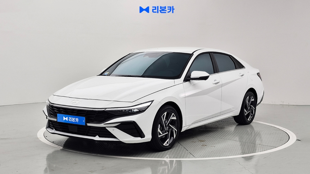 현대 더 뉴아반떼(CN7) 가솔린 1.6 인스퍼레이션 가솔린 리본카 부산지점