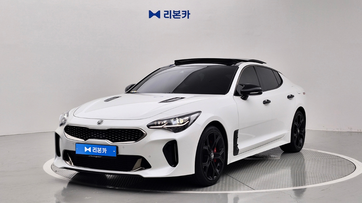 기아 스팅어 2.0 터보 플래티넘 가솔린 리본카 부산지점