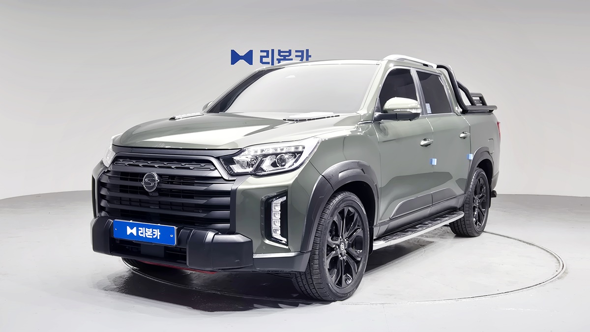 KG모빌리티(쌍용) 더 뉴렉스턴 스포츠 2.2 4WD 익스페디션 디젤 리본카 청라지점