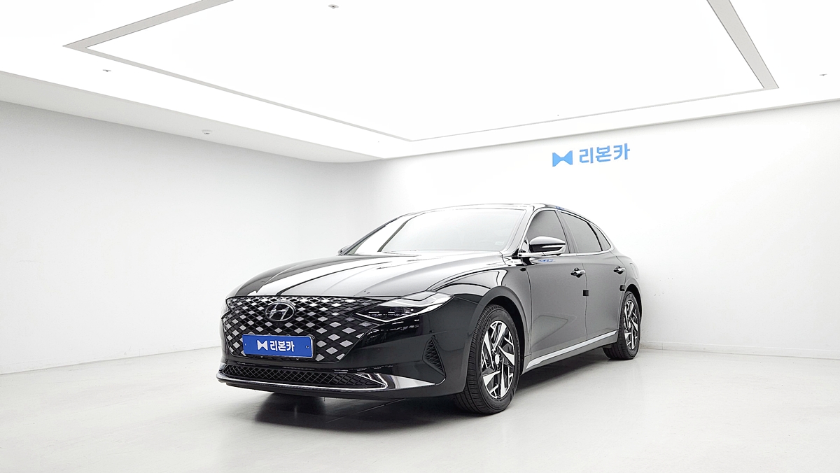 현대 더 뉴그랜저IG 하이브리드 2.4 HEV 르블랑 가솔린+전기 리본카 일산지점