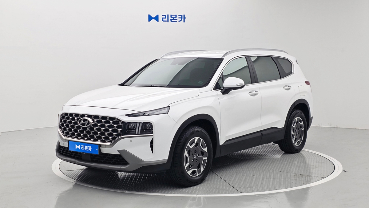 현대 더 뉴싼타페 하이브리드 1.6 HEV 2WD 프레스티지 가솔린+전기 리본카 부산지점