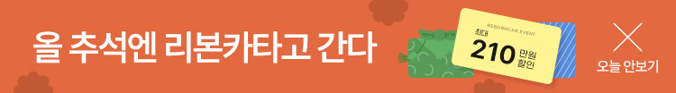 올 추석엔 리본카타고 간다!